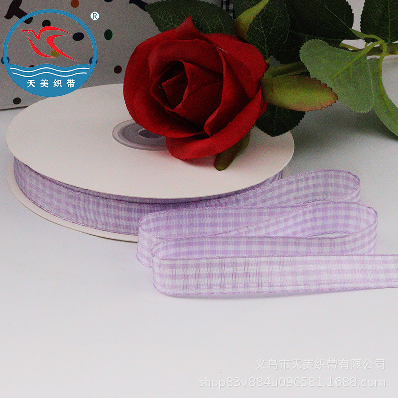 1.5 cinta de celosía milky bird plaid cinta decorativa para hornear pastel cinta de arco material de bricolaje cinta de celosía cinta de regalo pic 38