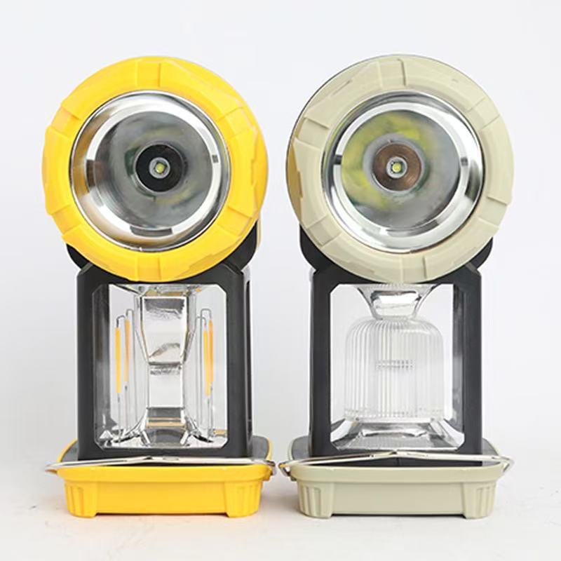 New LED solar multi-functional camping hanging lamp, tungsten filament multi-speed adjustable outdoor strong light emergency lamp, hand-held lamp pic 4