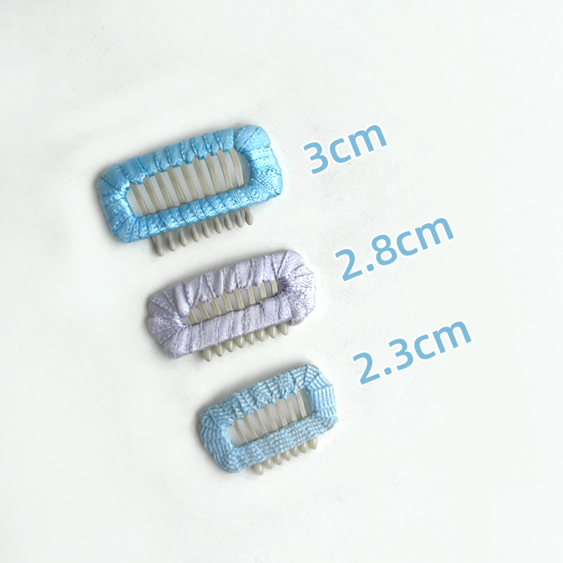 宠物bb夹手工绕绳小中大号萌宠头饰泰迪马尔济斯发卡狗狗发夹发饰详情5
