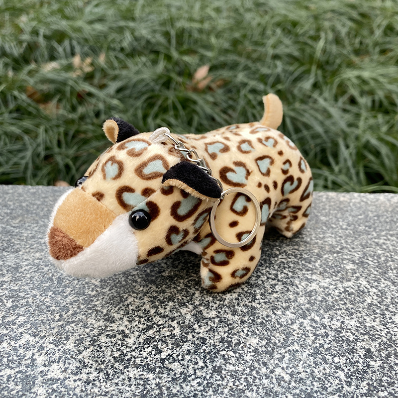 Wholesale of cross-border forest and jungle animal pendants, cartoon dolls, plush toys, backpacks, car keychains and dolls pic 21