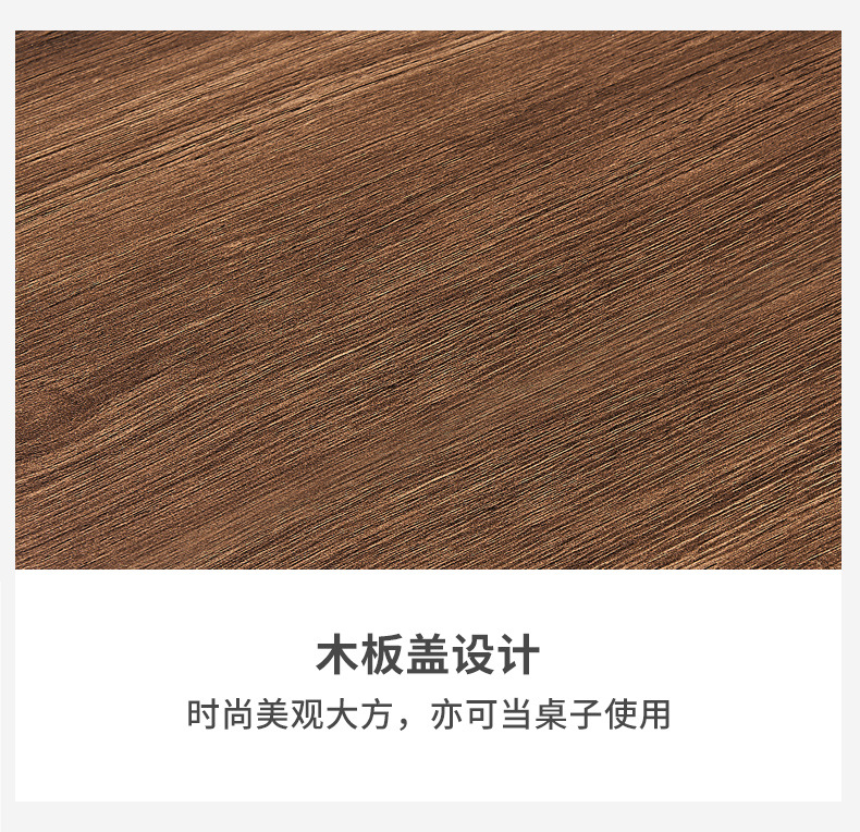 户外露营收纳箱折叠箱汽车载后备箱储物箱野营整理箱家用木盖创意详情21