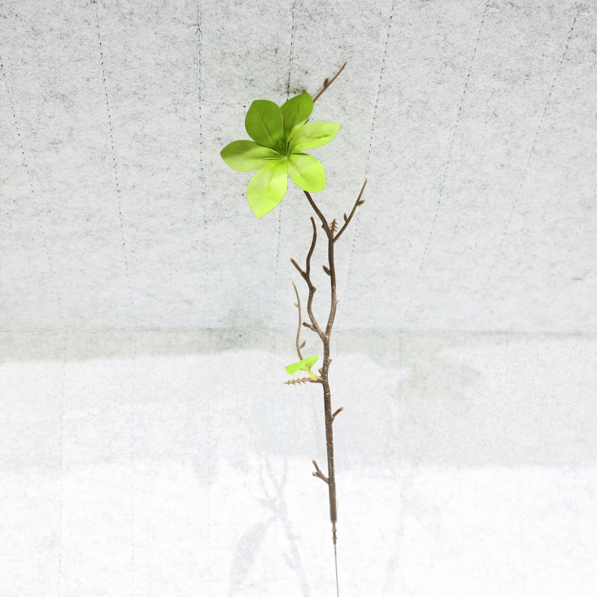 仿真柿子石榴枝花枝杆塑料铁丝多功能客厅插花装饰拍摄摆件办公文化园艺仿真树叶详情20