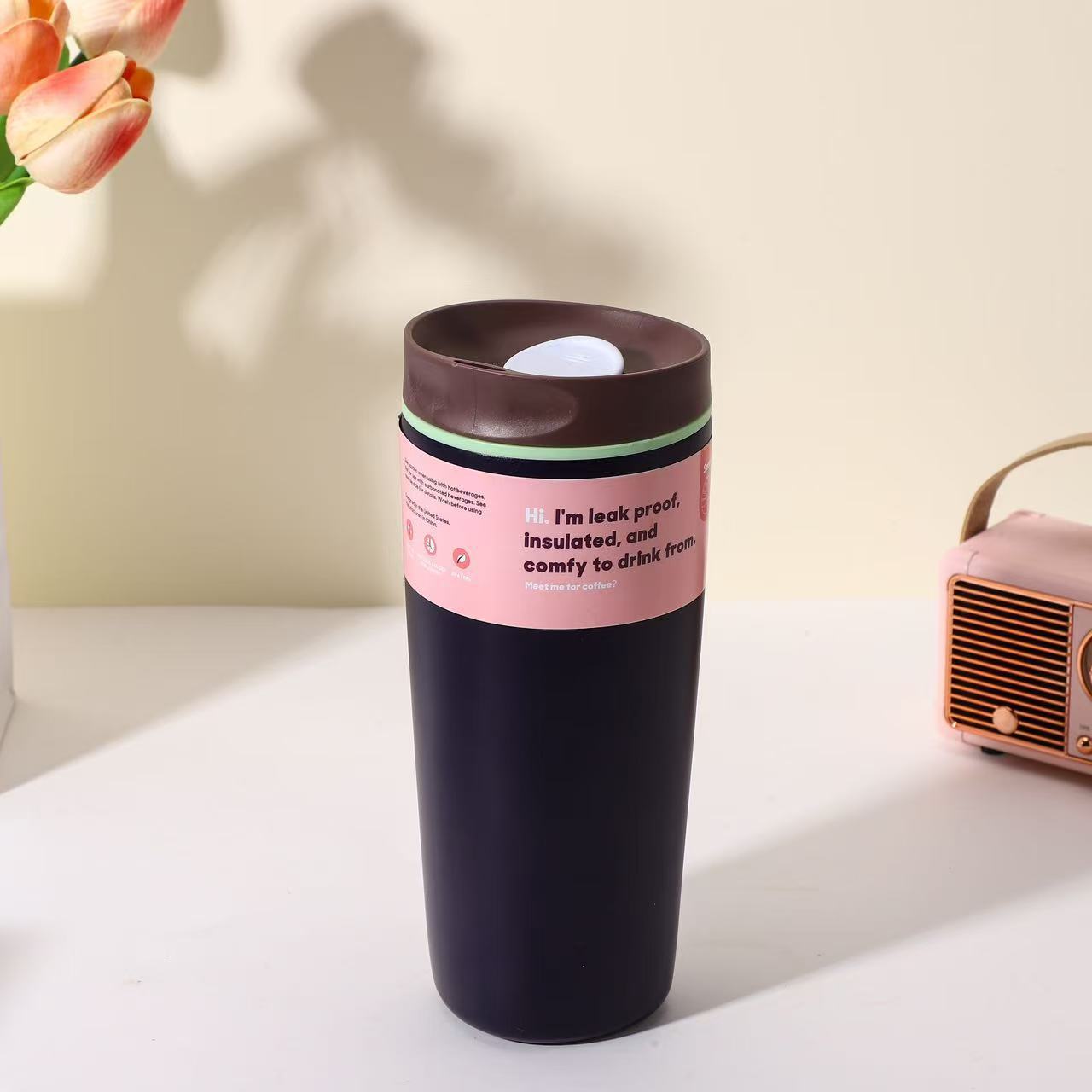 新款owala同款不锈钢保温杯家用高颜值咖啡杯户外便携车载随行杯详情5