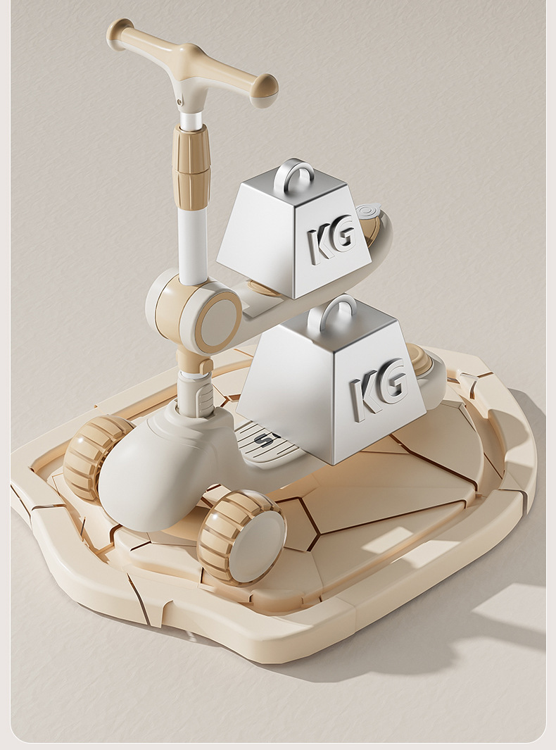 儿童滑板车2-3-6岁8三合一男女宝宝溜溜可坐可骑滑滑车小孩踏板车详情16