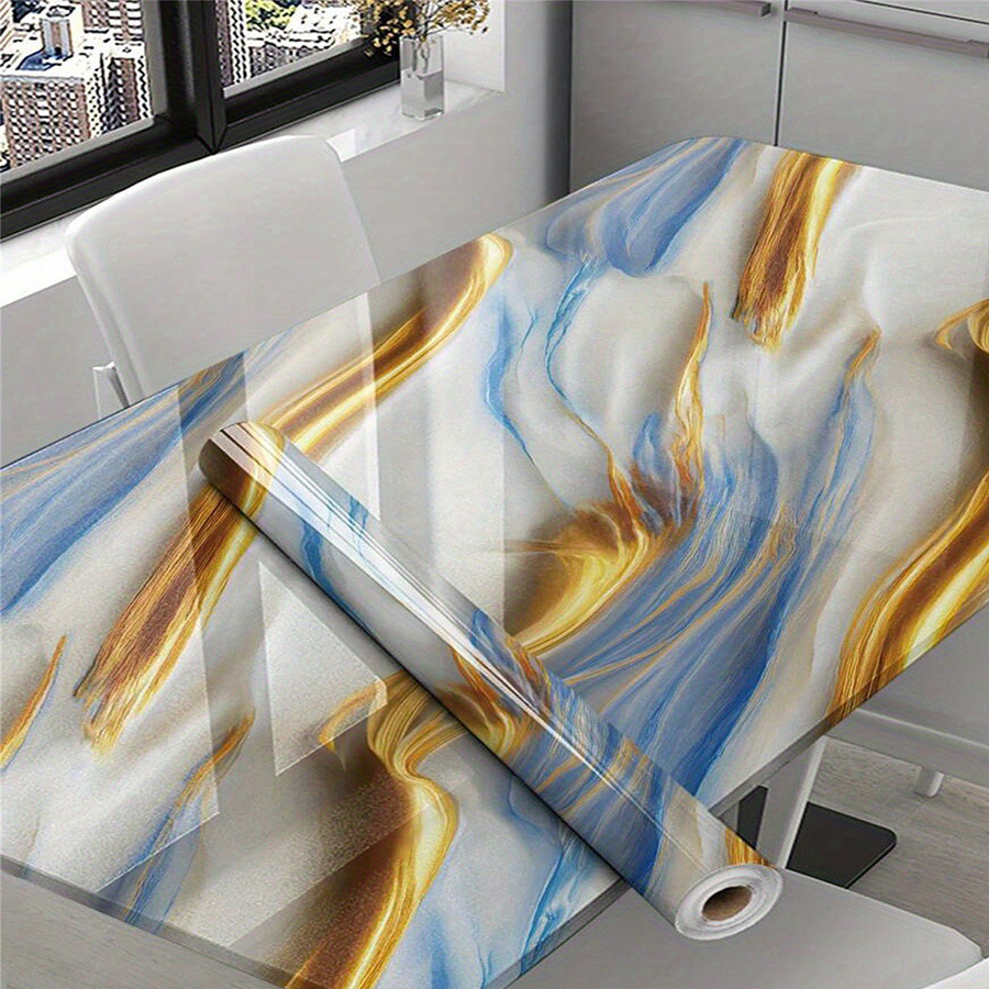 Cross-border exclusive Gilt Marble-patterned wallpaper for home decoration building materials background wall Gilt Marblewallpaper pic 41