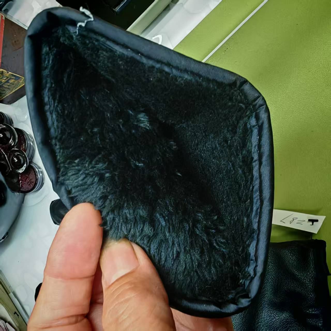 Imitation deerskin sports outdoor fleece gloves for warmth, thickened windproof cycling, winter cotton gloves for cold protection, wholesale from the manufacturer pic 24