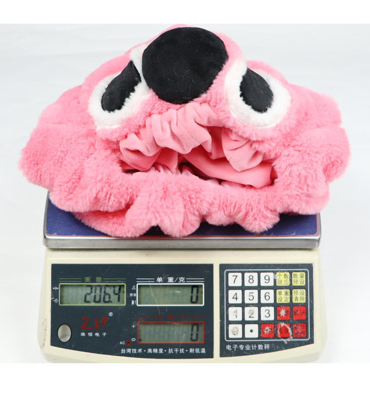 Motorcycle helmet, Christmas cartoon, innovative helmet protection, fun Christmas hat, Stitch, personalized plush pic 13