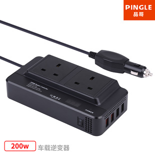 150W车载逆变器12V转220V车载电源转换器带USB直插式逆变器详情6