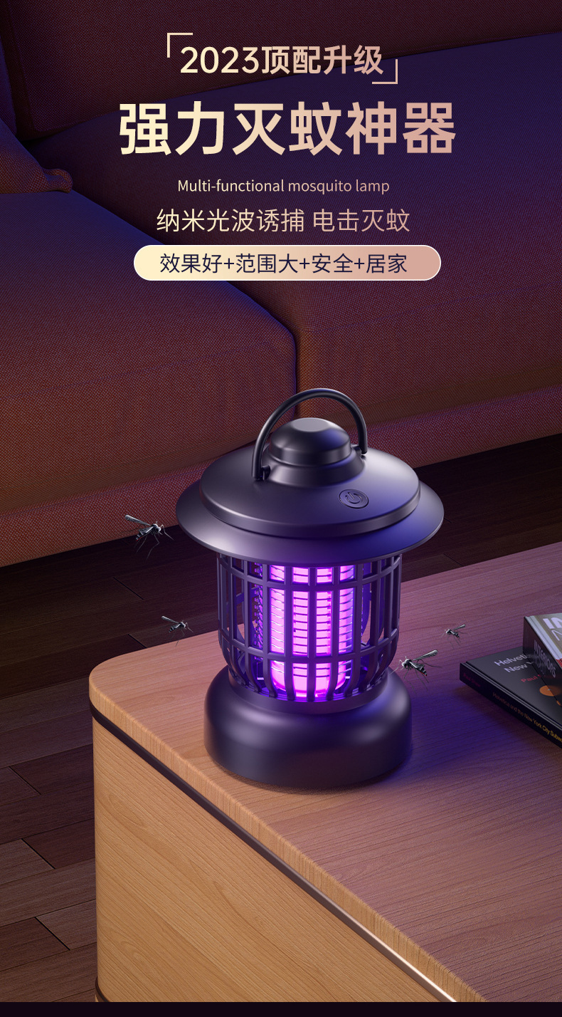 2023 Outdoor Camping lights, ambient lighting, camping lights, retro horse lanterns, gifts, USB charging tents, camp lights pic 20