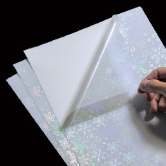 喷墨透明不干胶pet防水a4自粘打印纸diy贴纸速干标 签纸厂家批发详情9