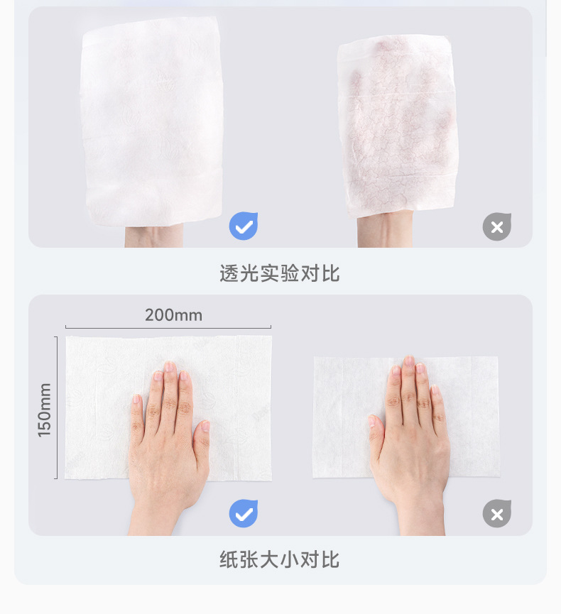 德佑湿厕纸 80抽6包湿巾男女通用可冲散厕湿巾家庭实惠装详情9