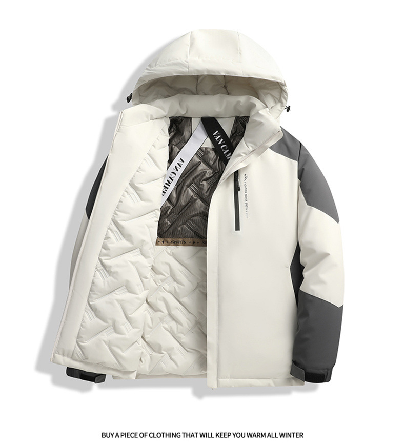 冲锋棉服外套男士秋冬季新款宽松加厚男棉衣保暖连帽夹克棉袄上衣详情12