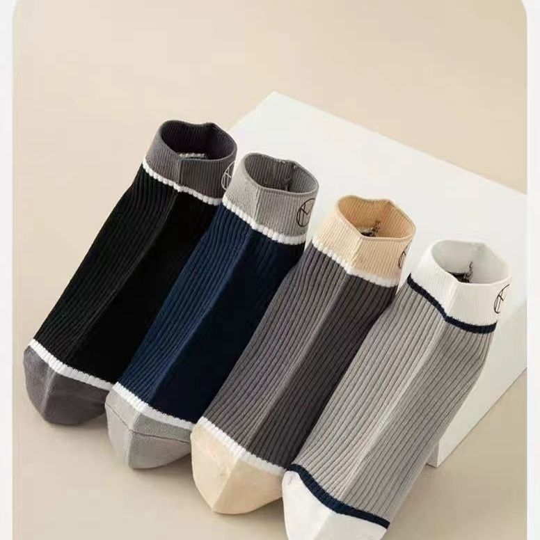 袜子短袜男士防臭吸汗短筒袜春夏季薄款低帮浅口袜运动防汗详情7