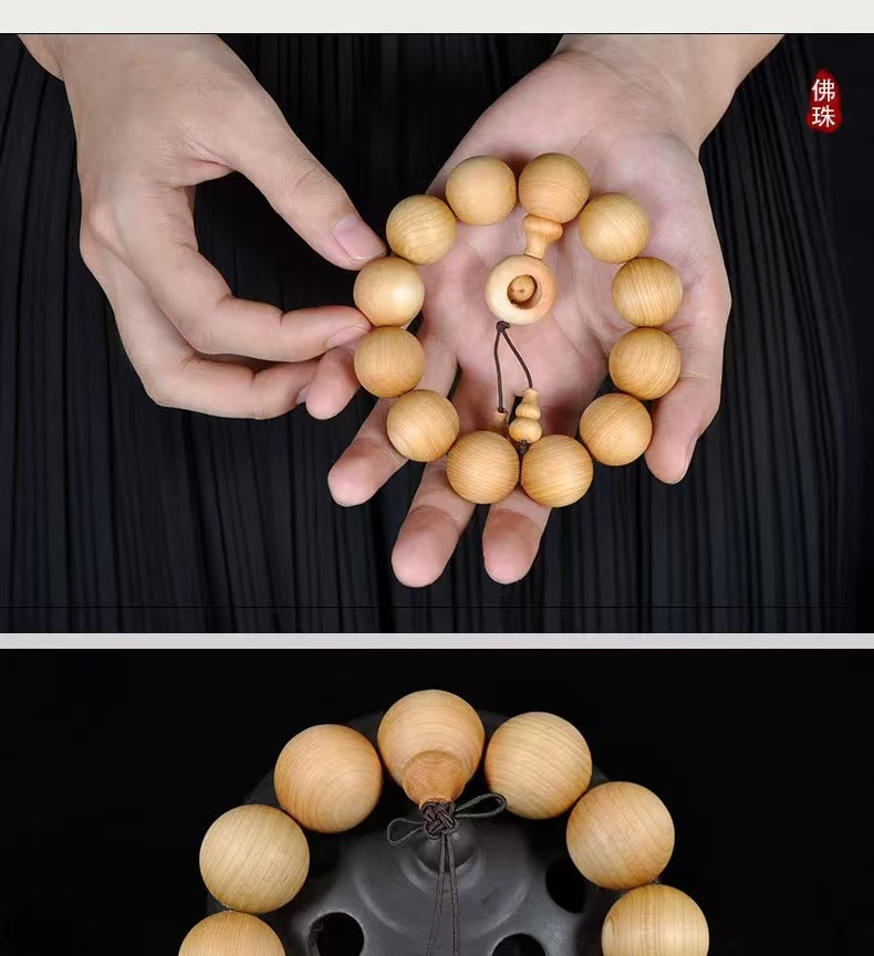 Taihang Yabai genuine plain bead bracelet, exquisitely crafted with small holes, selected 2.0 single circle 108 beads of various sizes as gifts pic 4
