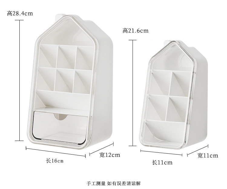Japanese-style pen holder ins high appearance level desktop stationery storage box Office supplies pen holder slanted compartments storage rack pic 9