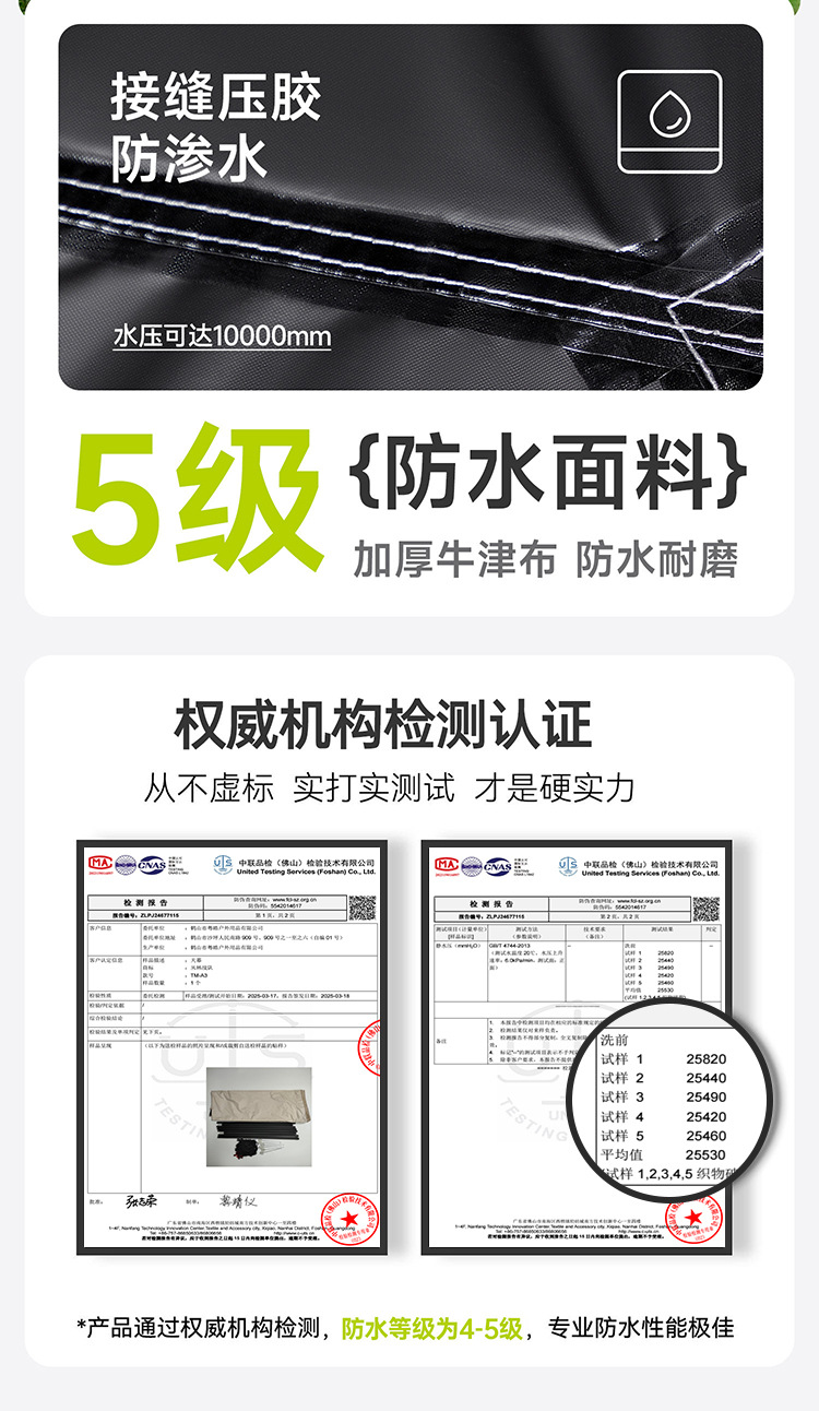 丛林战队燕尾天幕帐篷户外八爪鱼免搭建露营加厚黑胶防晒速开天幕详情21