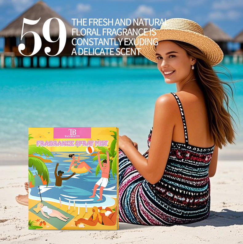 【跨境爆款】Tao Beauty数字香水喷雾套盒持久留香无酒精香氛喷雾详情7