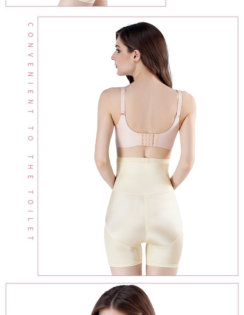 T跨境防走光美体裤女塑身四角束腰平角裤产后高腰塑腰形收腹内裤详情15