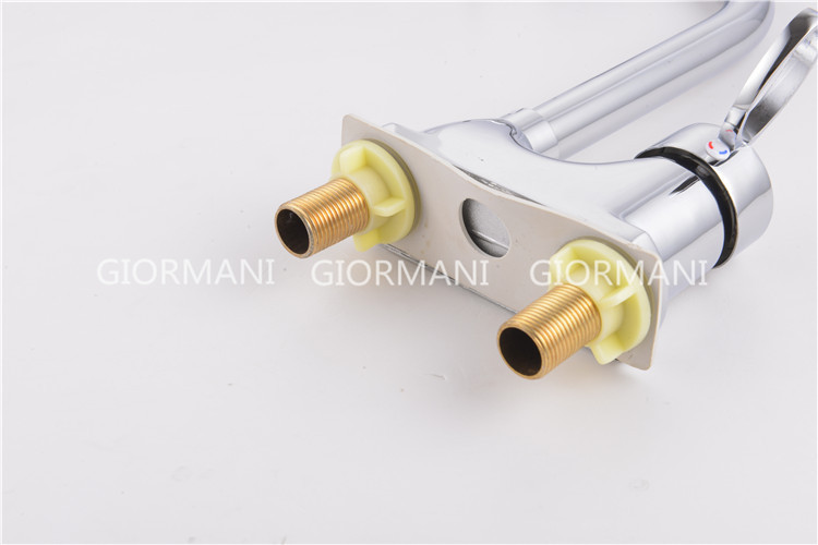 双孔单把面盆水龙头 浴室洗手盆混水阀 南安卫浴水暖厂家直销详情4