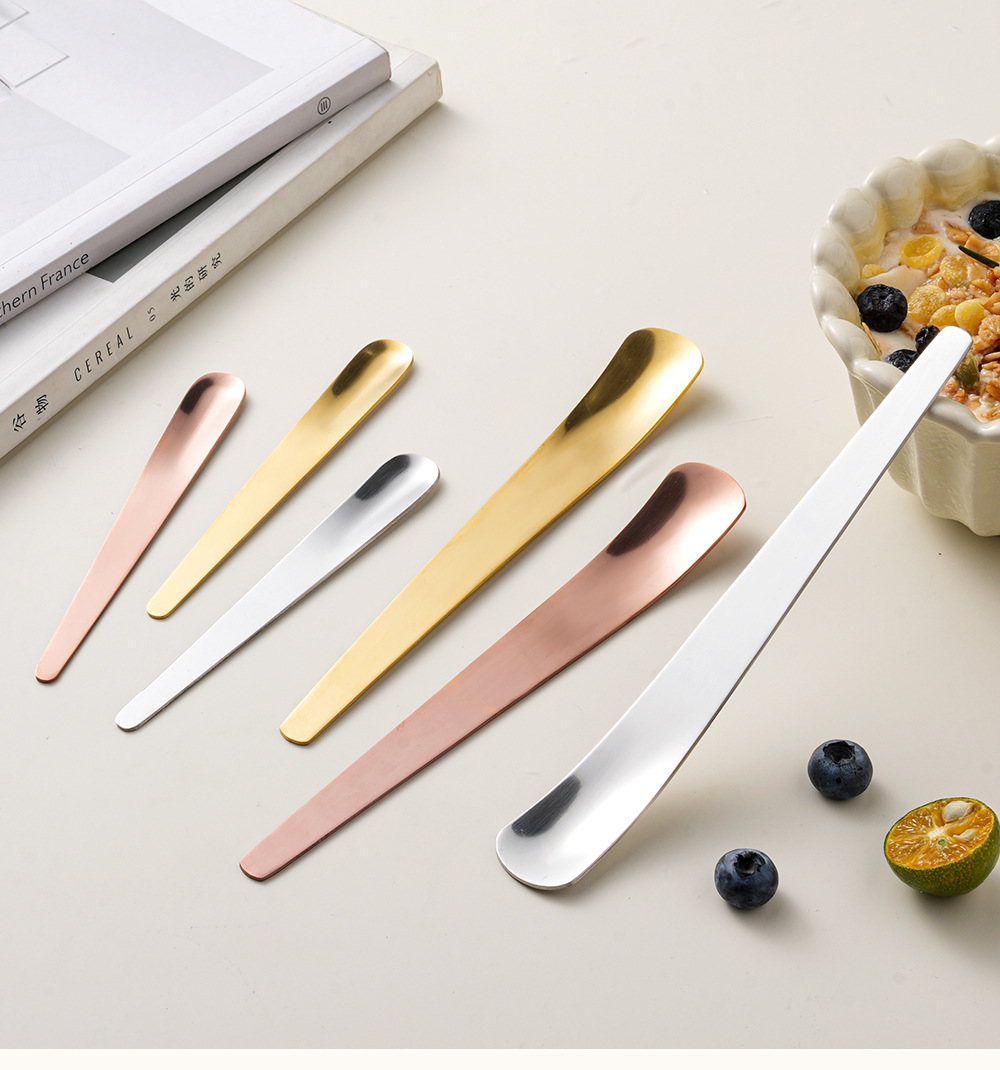304不锈钢勺子创意甜品雪糕勺咖啡搅拌勺蛋糕小勺子冰淇淋酸奶勺详情11