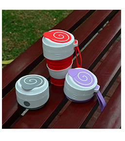 硅胶折叠杯户外旅行运动杯露营跑步便捷咖啡杯伸缩杯随行水杯批发详情5