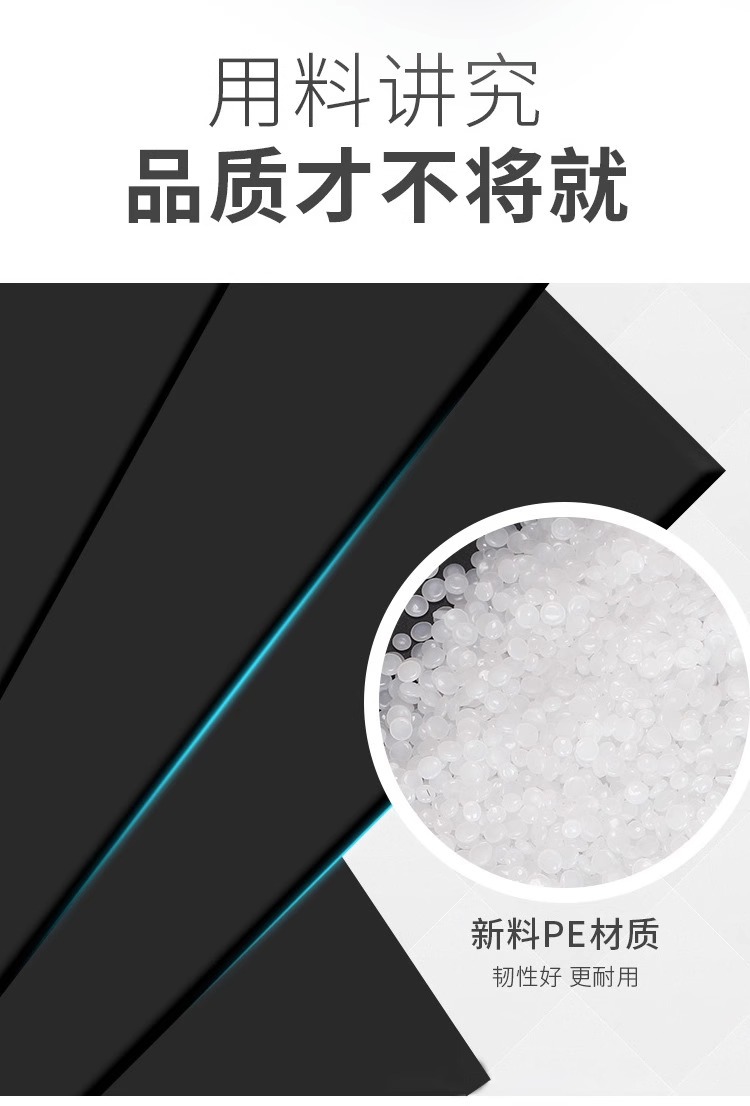 垃圾袋家用加大加厚手提背心式厨房宿舍黑色一次性塑料袋厂家批发详情2