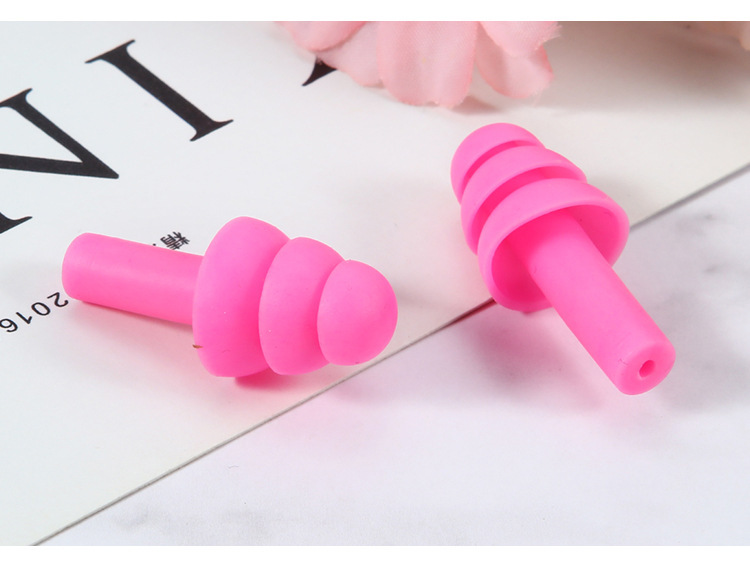 Wireless silicone Christmas tree soundproof earplugs 1270 noise-reducing sleep plugs Industrial bullet-type waterproof swimming earplugs pic 20