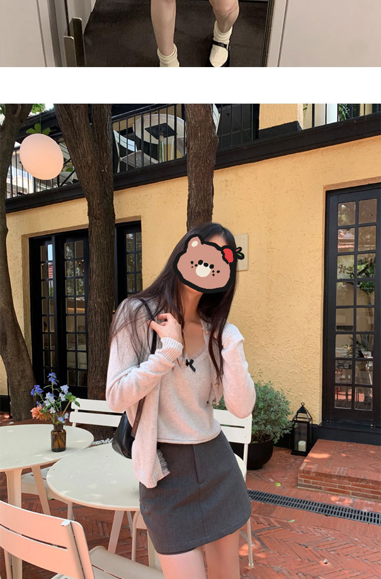春秋百搭裙裤抗皱修身显腿短裙女高腰a字裙内衬包臀西装半身裙详情29