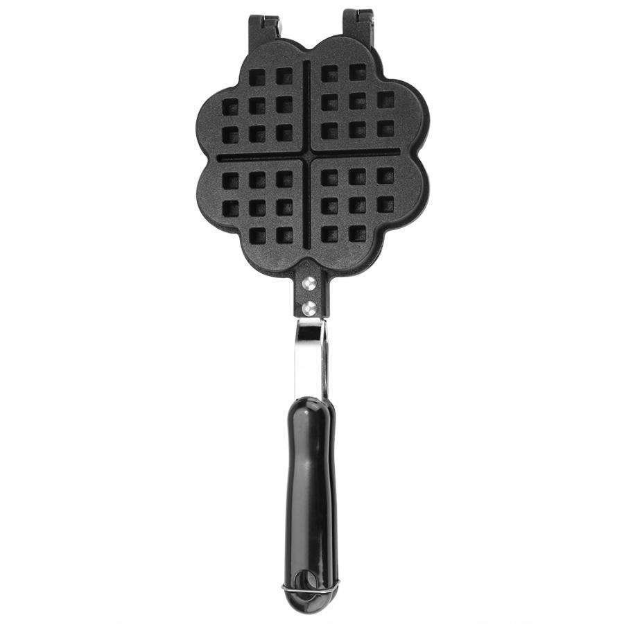 Double-sided heart non-stick Waffle mold, waffle Pan, waffle baking tray, Double Waffle Pan pic 2