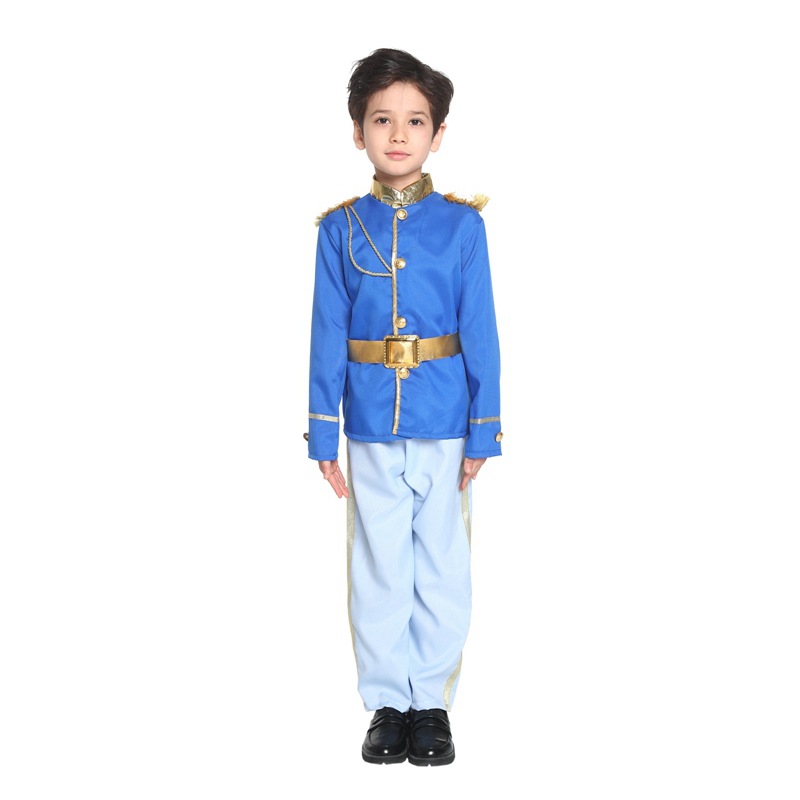 万圣节儿童豪华王子男童国王表演服走秀cosplay扮演演出服B-0334详情3