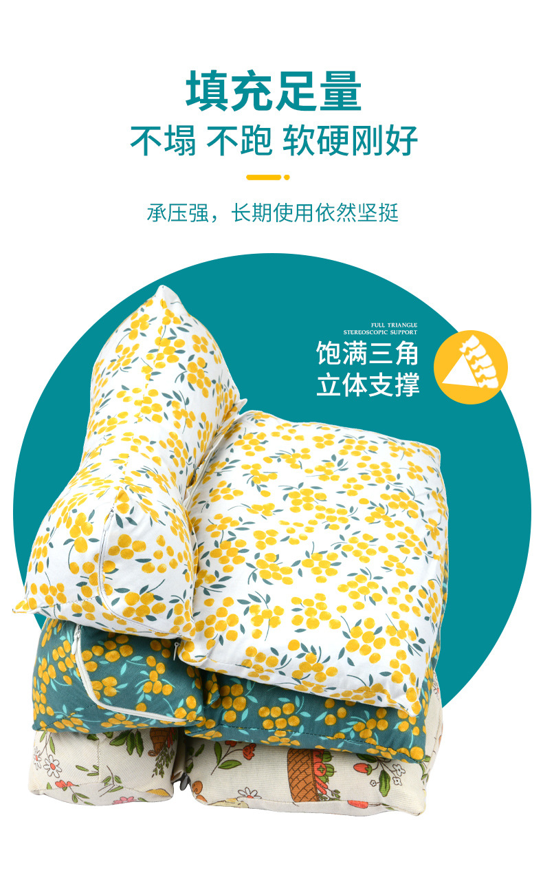 全荞麦壳枕头护颈椎睡觉枕芯一对家用成人决明子硬枕单人荞麦枕详情7