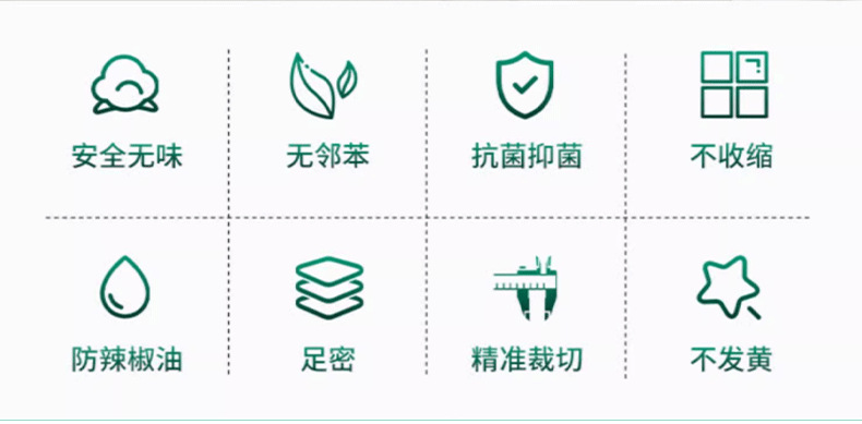 餐桌桌垫防尘透明软玻璃桌布免洗防水防油耐高温水晶板餐桌垫子详情5