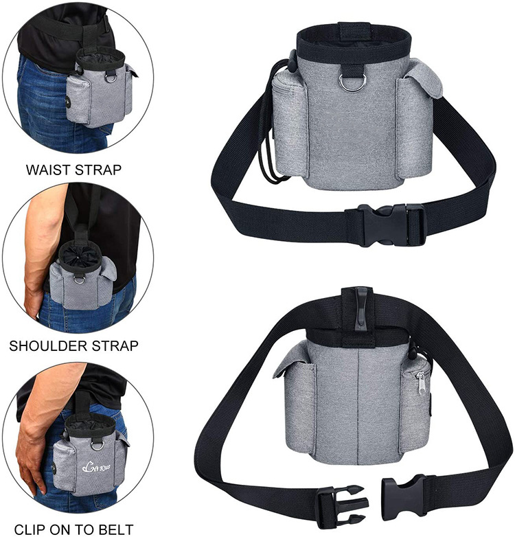 Customized new outdoor fashionable pet training bags, dog training waist bags, pet snack bags, and dog training waist bags pic 7