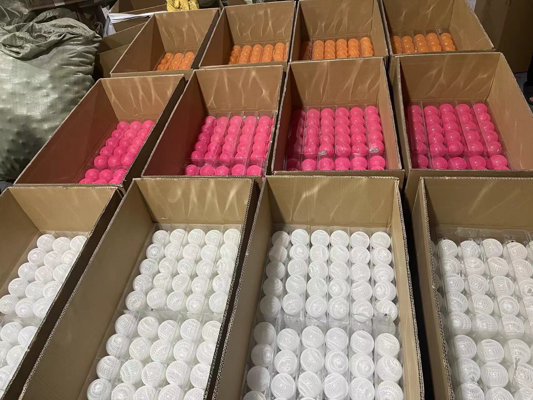 LED color lights, cross-border Christmas lights, cotton thread ball lights, room and bedroom decoration and arrangement, ins birthday and festival lights, small light strings pic 16