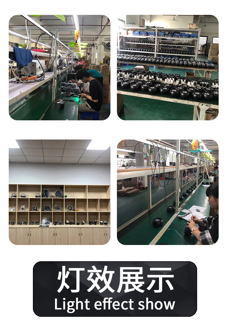 Cross-border Christmas starry sky projection light, seven-color magic ball laser ambient light, bar dance party dj voice-controlled stage light pic 3