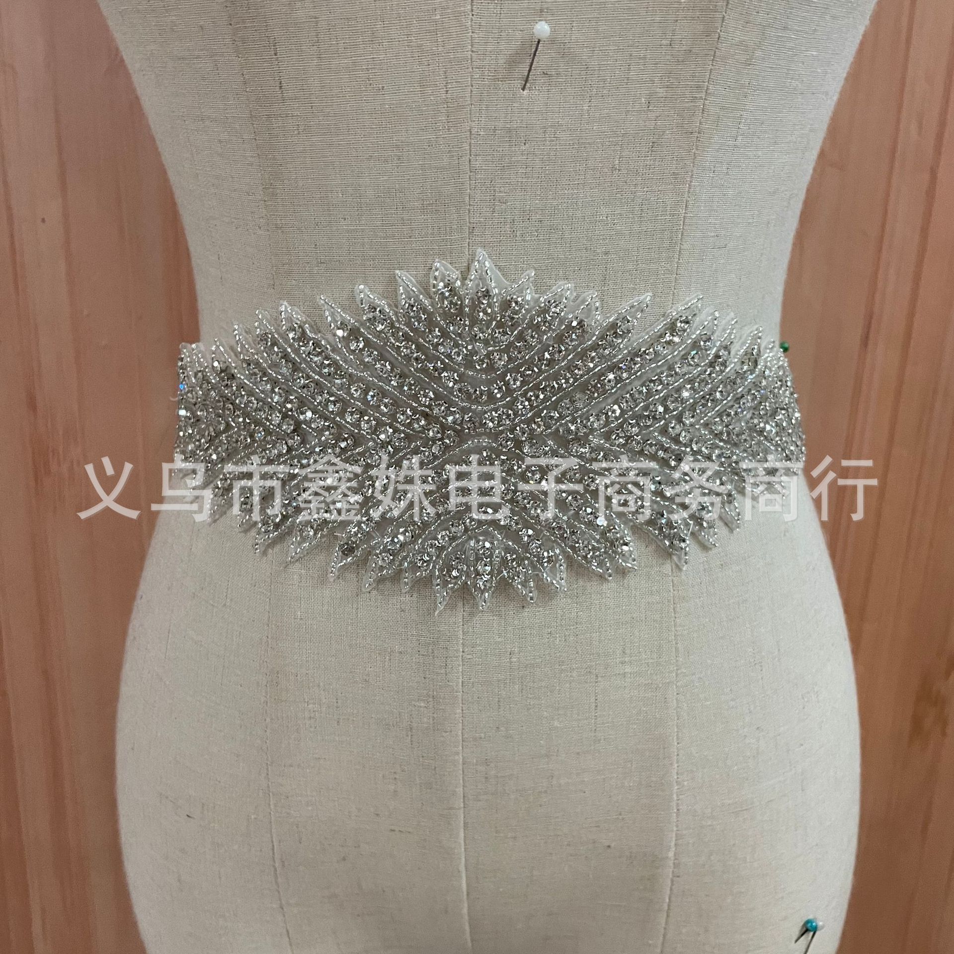 AB水钻热熔胶烫钻水钻贴花DIY 婚纱礼服配饰详情10