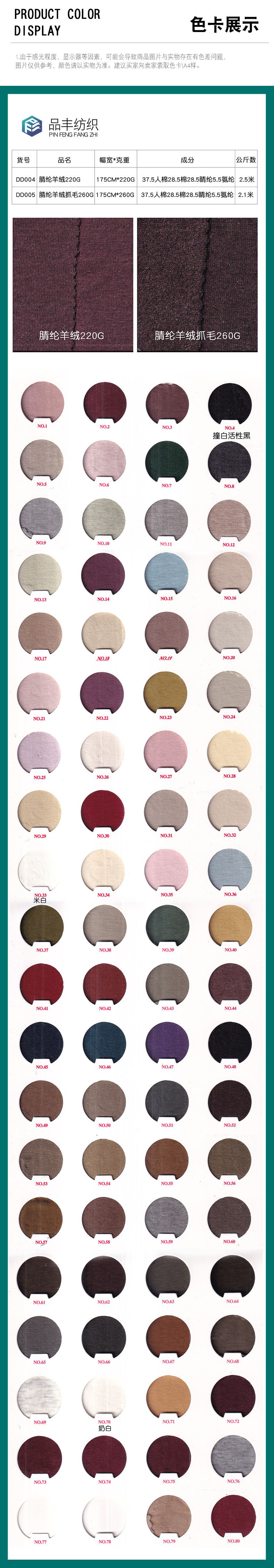 秋冬打底衫面料腈纶羊绒抓绒毛线钩织专用毛线详情4