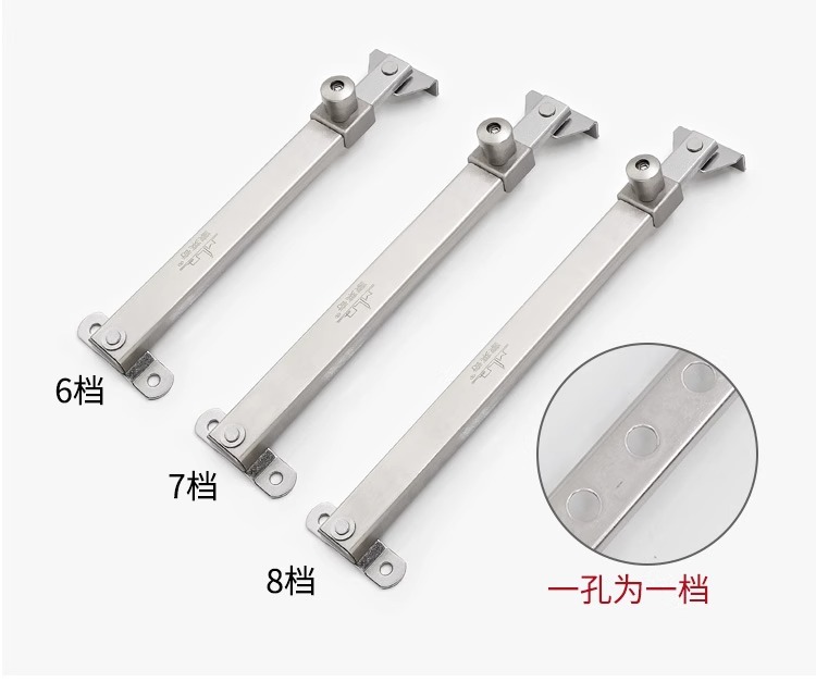 窗户限位器撑杆塑钢窗风撑外开窗伸缩撑滑撑平开窗器门窗配件详情3