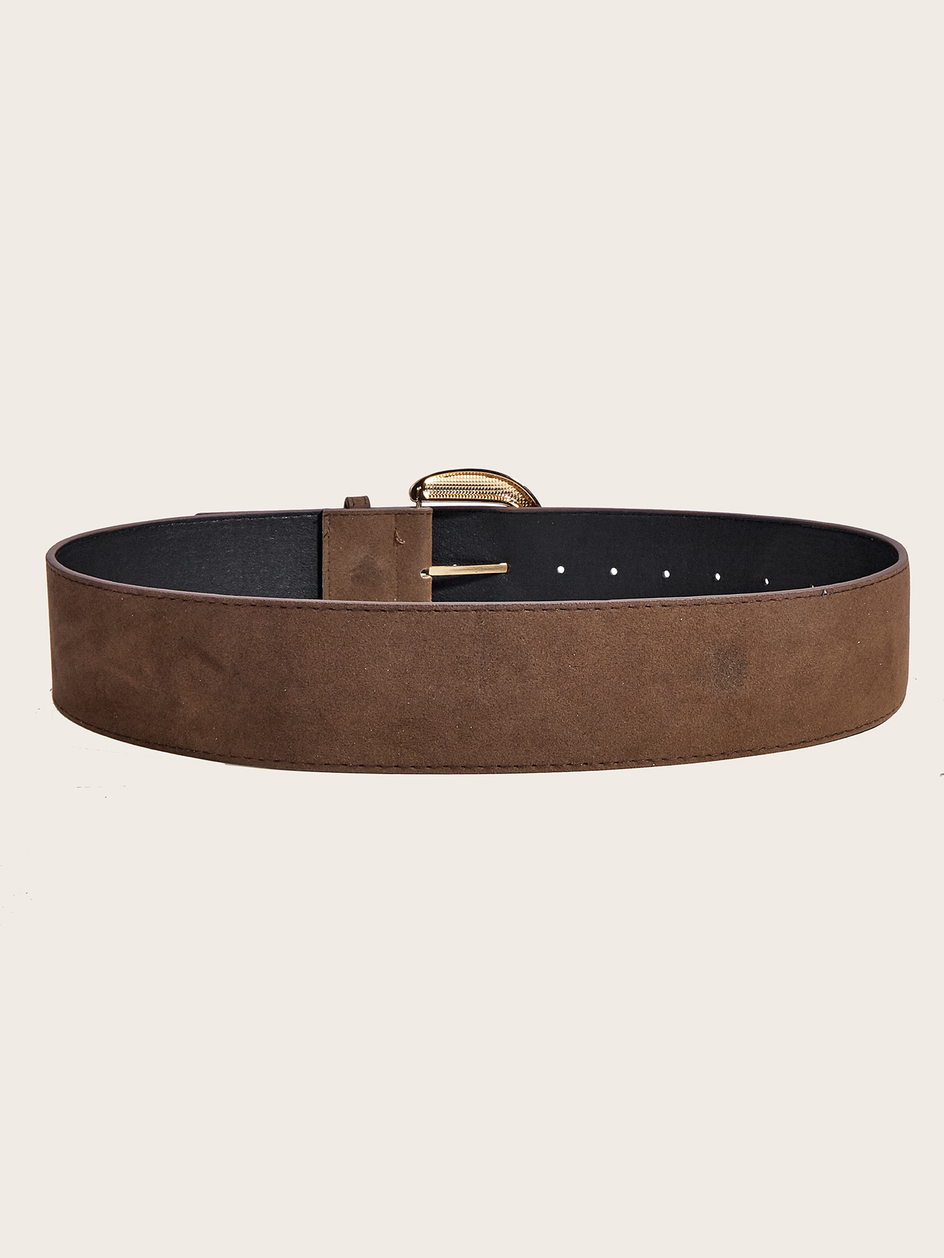 Retro Melade-style wide belt for women to slim the waist and look slimmer, paired with skirts for a stylish American hot girl style belt in stock pic 10