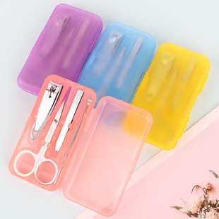 7-piece nail clipper set in leather box, beauty and nail care tools, printable gift nail clipper set pic 24