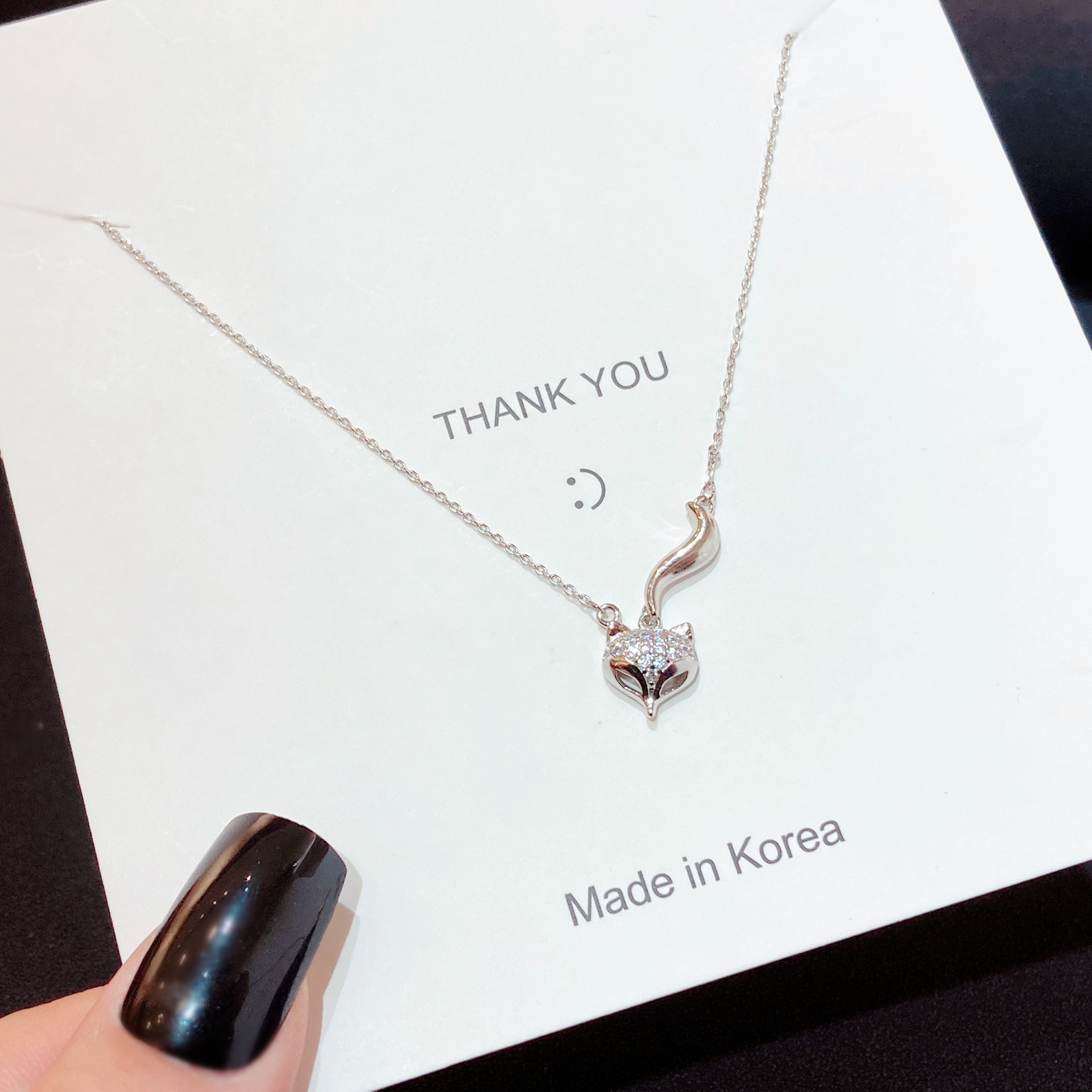 项链饰品女新款2025蝴蝶结鱼尾翅膀锁骨链百搭超长保色女批发新款详情41