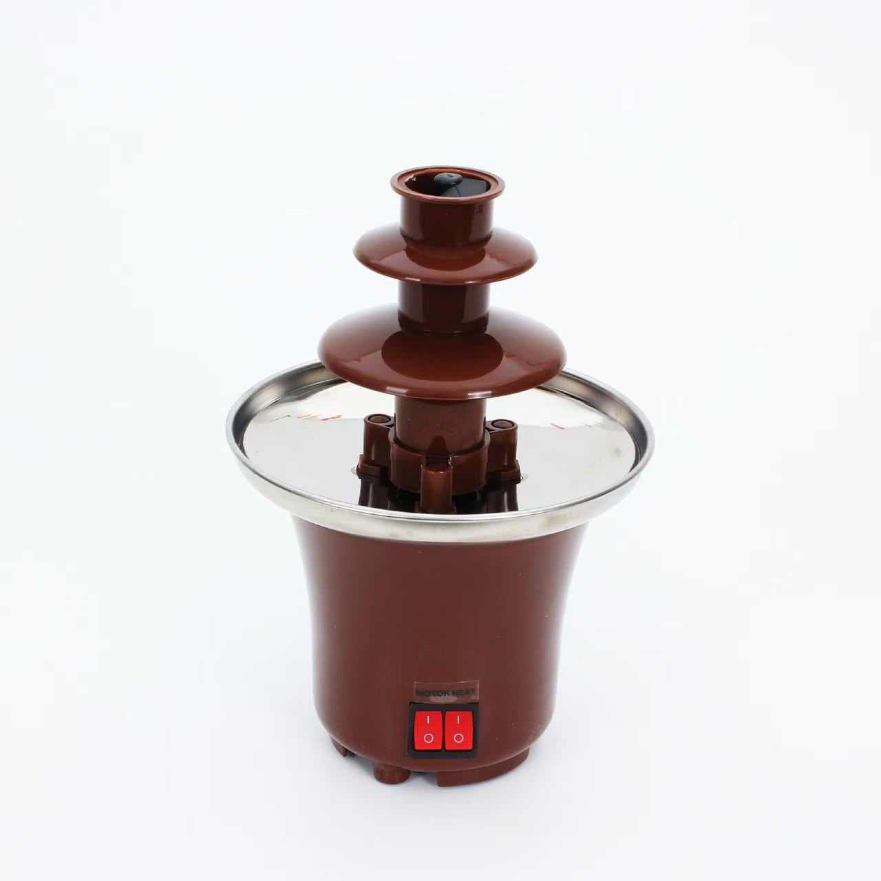 跨境厂家直销迷你巧克力喷泉机小型儿童家用DIY自带加热瀑布机融详情12