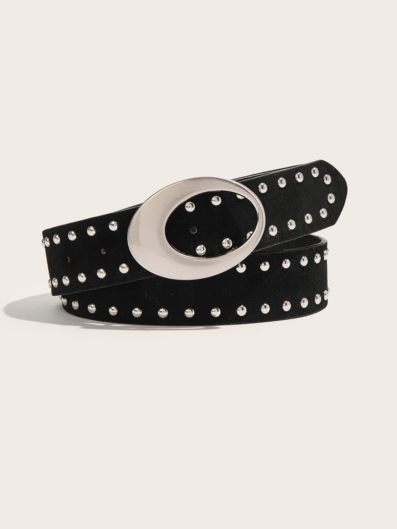 Retro Merade-style willow stud belt for women to slim the waist and look slimmer, paired with skirts for a stylish American hot girl style belt in stock pic 15
