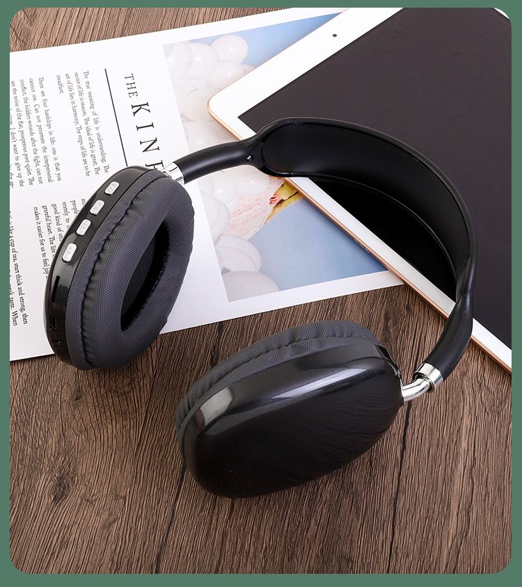 跨境新爆款P9AirMax蓝牙耳机头戴式手机无线游戏礼品耳麦代发批发详情19