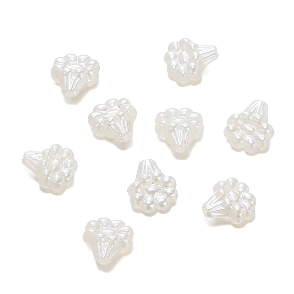 ABS仿珍珠 巴洛克风花朵仙人掌蝴蝶结 奶油胶diy手工串珠耳环配饰详情42