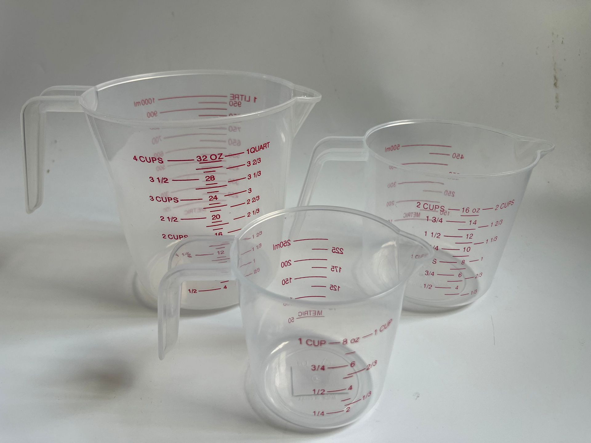 Wholesale large-capacity measuring cup set series: plastic measuring cups for cake shops, milk tea shops, beverages, and baking pic 11