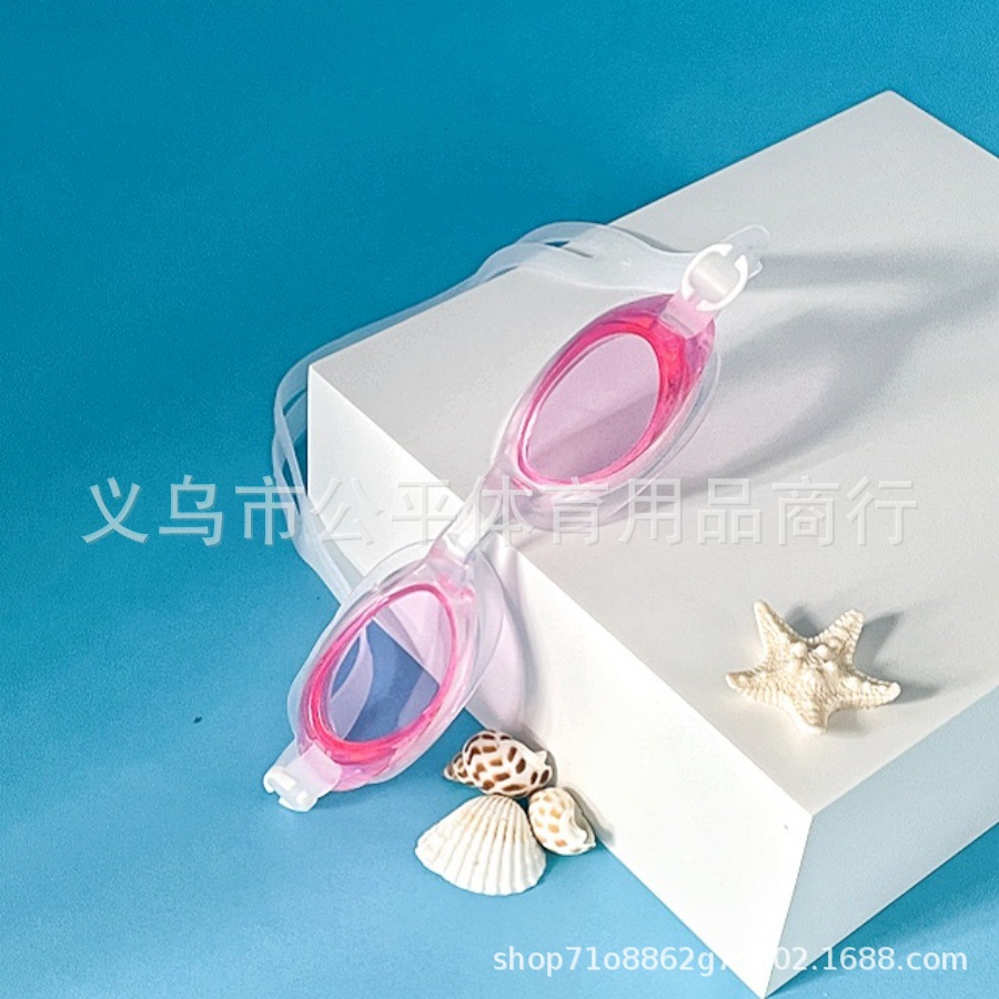 爆款普通低价中性泳镜游泳批发PVC现货工厂直销详情4
