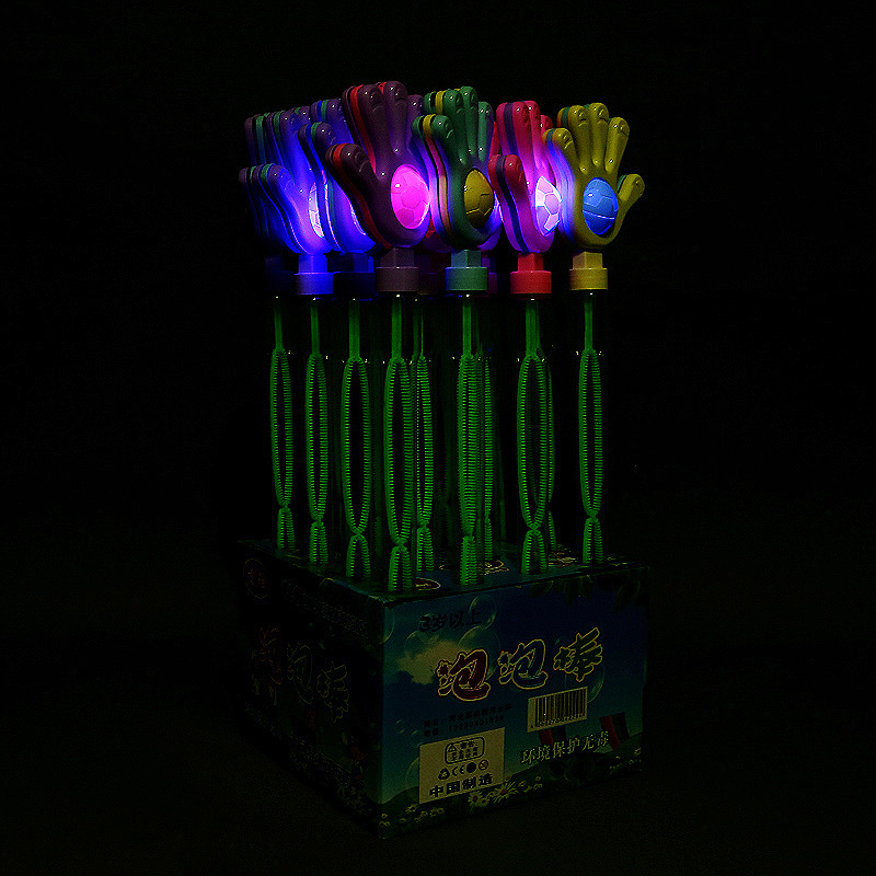 Sparkling Star Moon Clapping Bubble Stick, 46cm large size, a new popular bubble-blowing toy, colorful bubbles, a bestseller at night markets pic 8