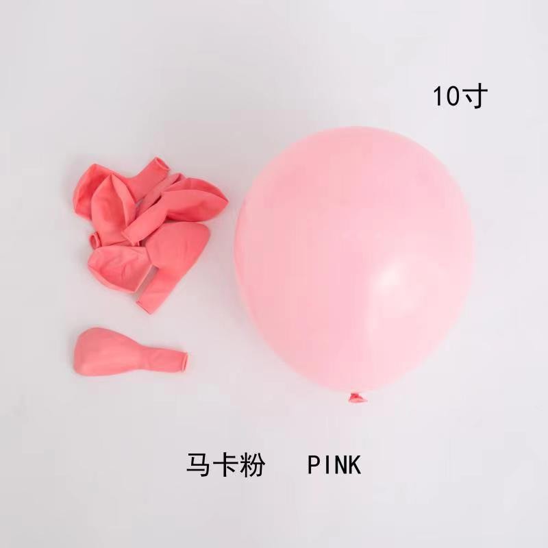 2.2-gram 10-inch matte latex balloons, pearlescent balloons, wedding balloons, party decorations, macarons, arch doors, wedding pic 27