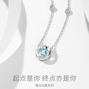 s925 sterling silver pearl necklace, a simple and elegant single beaded pendant, versatile and niche collarbone necklace pic 11